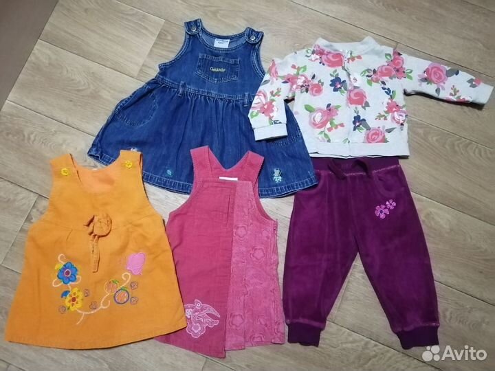 Вещи на 6-12 мес