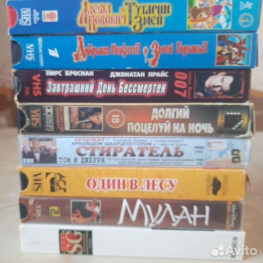 Видеокассеты Б\У