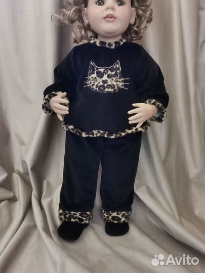 Кукла реплика фарфор