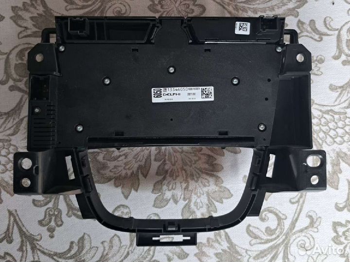 Блок управления магнитолой опель асtра J