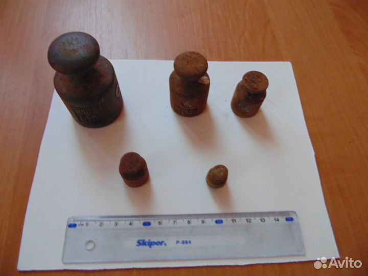 Гири весовые металл СССР