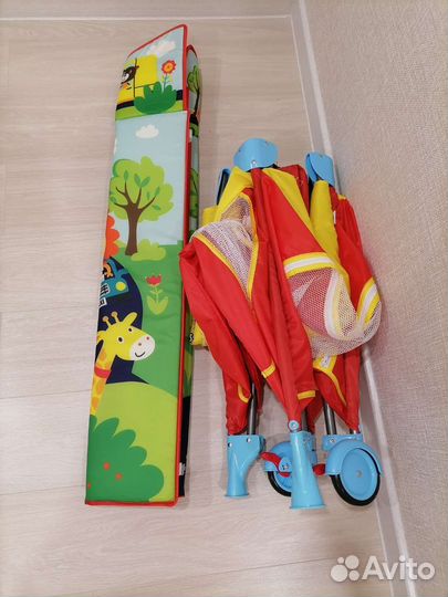 Манеж детский складной