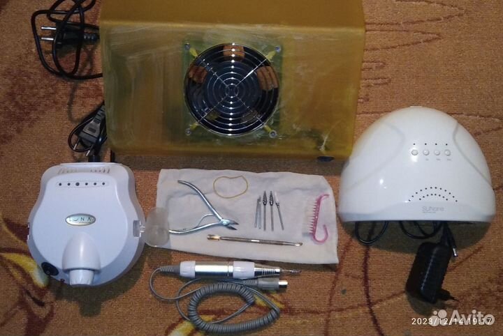 Набор для наращивания ногтей бу