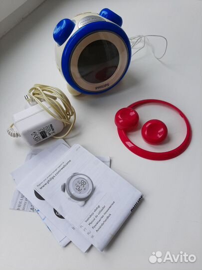 Радио часы philips