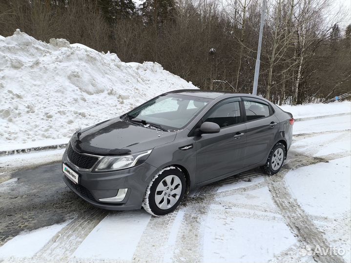 Kia Rio 1.6 МТ, 2014, 201 000 км