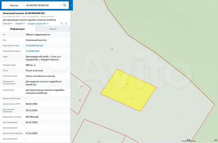 Участок 6 сот. (ИЖС)