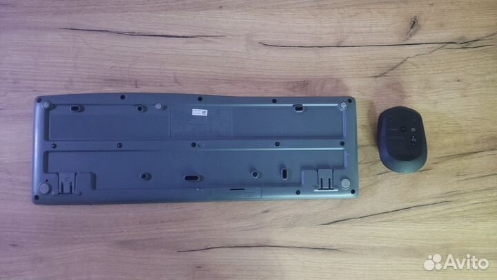 Беспроводная клавиатура и мышь комплект logitech