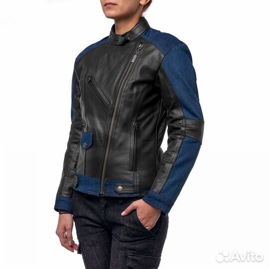 Мотокуртка Moteq Teacher-Jeans кожа женская