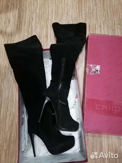 Сапоги ботфорты