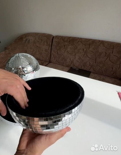 Шкатулка из диско шара