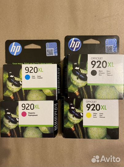 Картридж hp 920 xl
