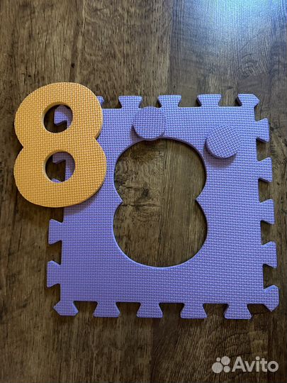 Развивающий коврик-пазл