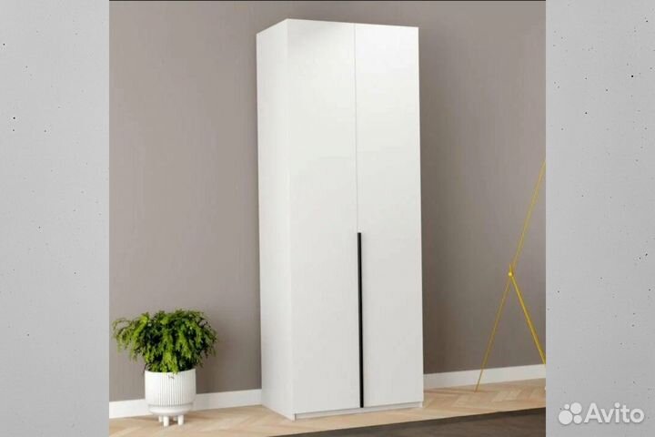 Шкаф 2-х дверный белый 0,8м новый со склада