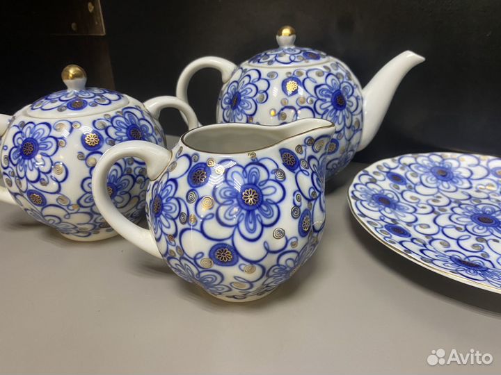 Сервиз кобальт лфз Вьюнок