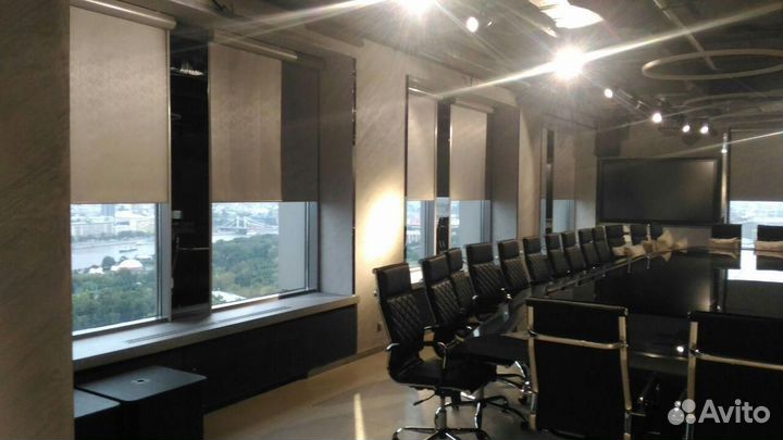 Рулонные шторы на дистанционном управлении