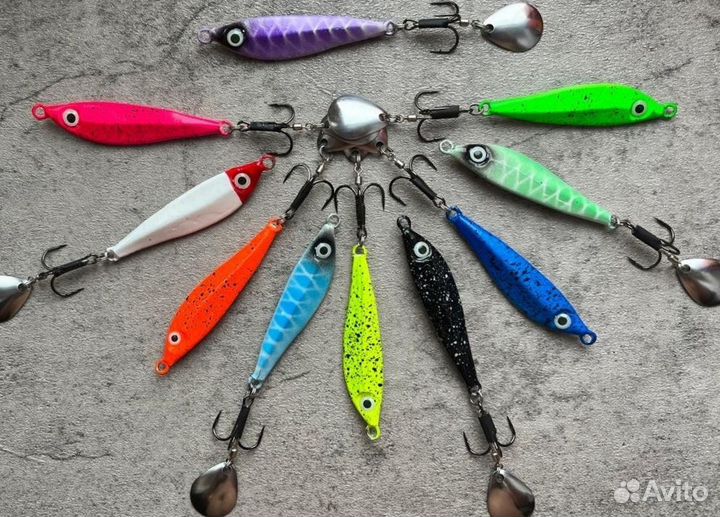 Комплект блесен 10 шт