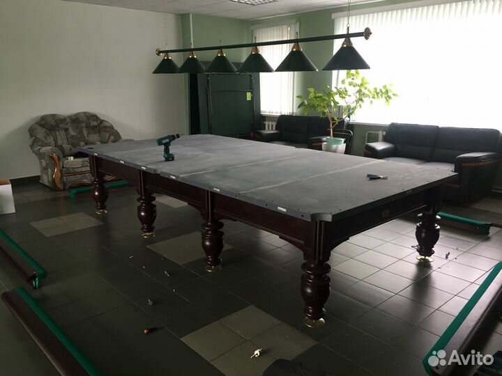 Перетяжка бильярдных столов