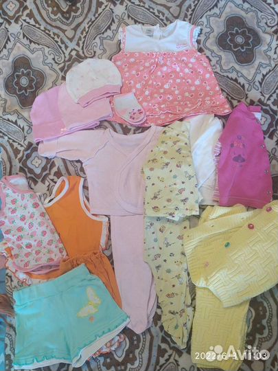 Пакет вещей для девочки