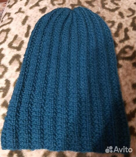 Шапка женская вязаная ручная работа