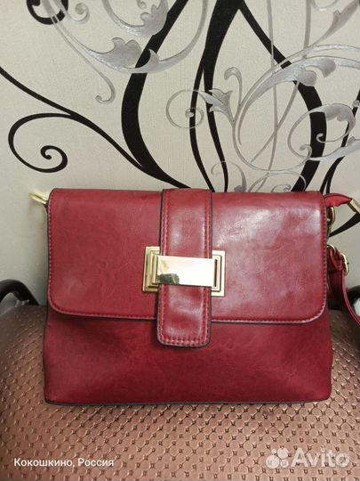 Сумка женская через плечо бу