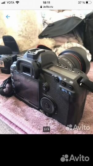 Зеркальный фотоаппарат canon 5d