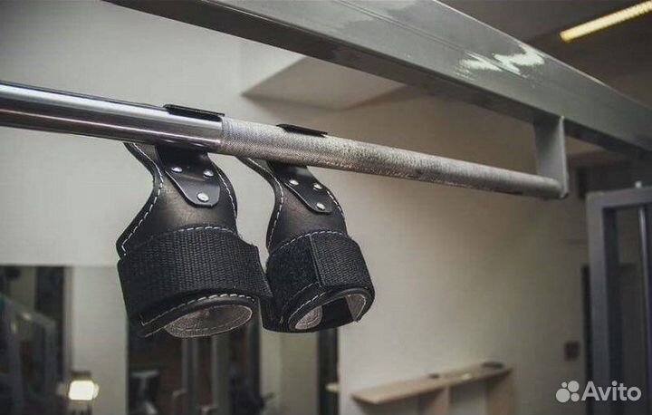 Крюки для тяги (турника) кожаные