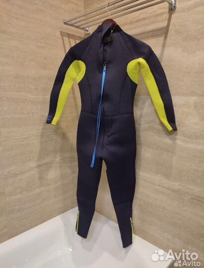 Гидрокостюм неопрен 4мм 13лет Decathlon