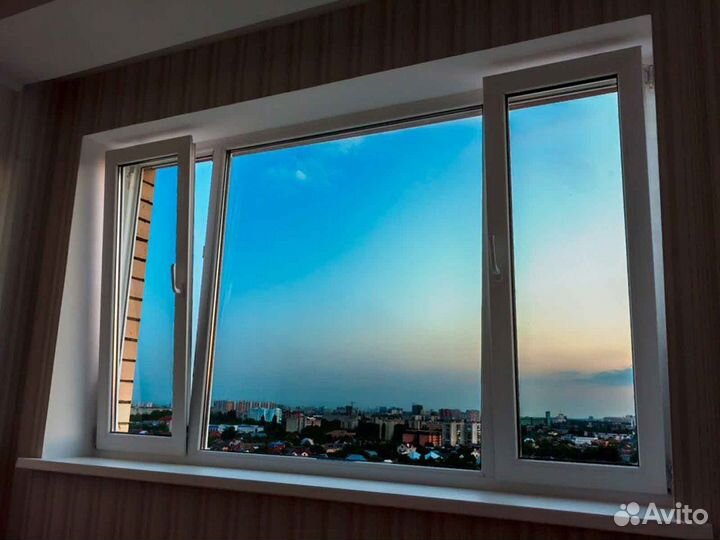 Ремонт окон, фурнитура giesse RAL3692