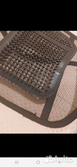 Ортопедическая накладка на стул для поясницы