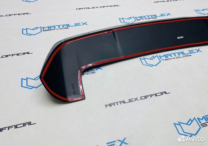 Спойлер на крышу BMW X5 G05 F95, карбон