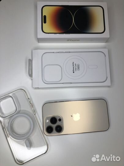Смартфон Apple iPhone 14 Pro 128GB eSim Gold