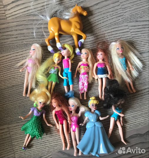 Polly pocket Полли покет кукла 12 предметов