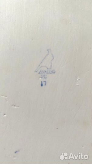 Сырная тарелка времён СССР. Дулево