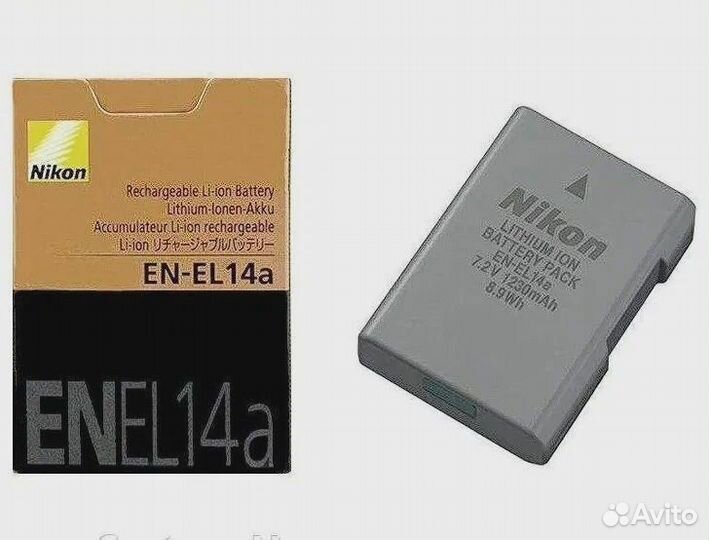 Аккумулятор Nikon EN-EL14a