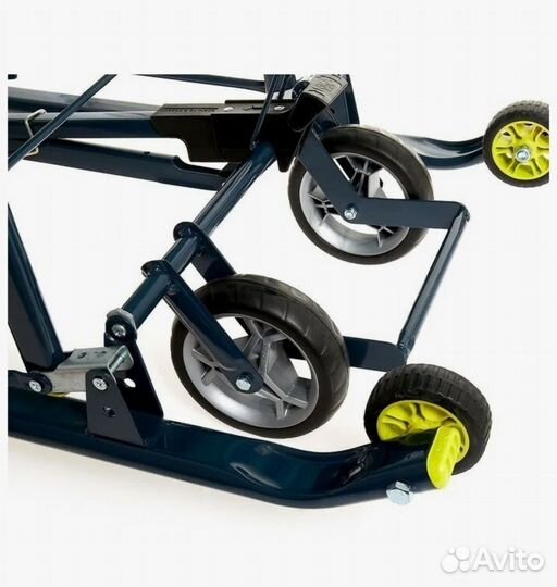 Санки-коляска Nika Ника Детям 7-7 дизайн зеленый