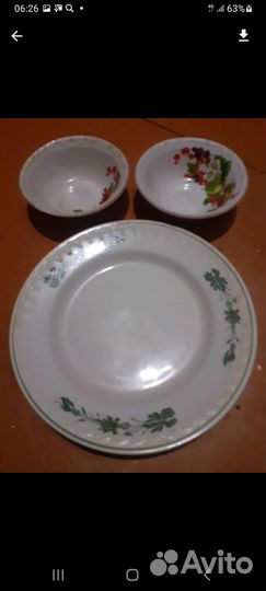 Тарелки СССР