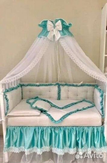 Бортики в кроватку новые