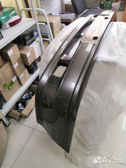 Бампер передний Ваз 2114 люкс птф в цвет