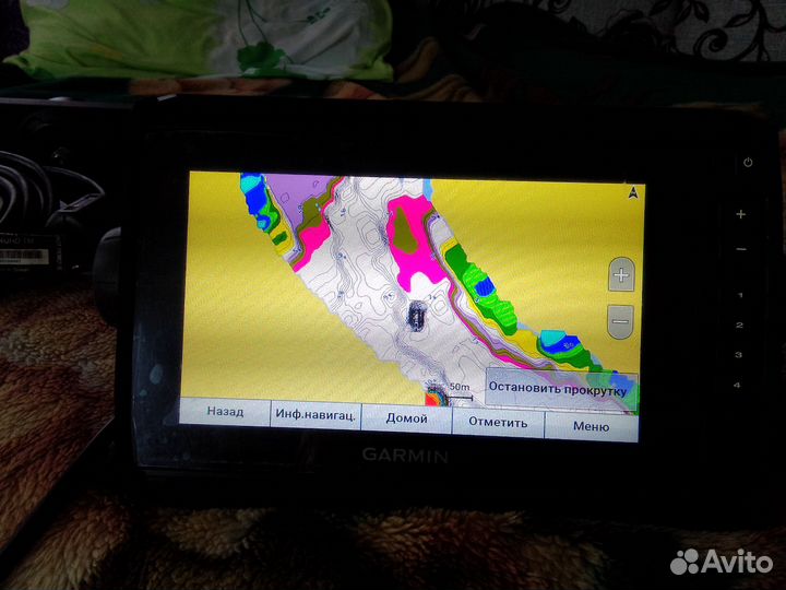 Продам эхолот Гармин эхомап 73sv с датчиком gt54
