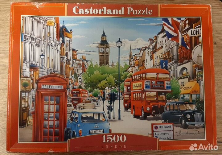 Пазл б/у 1500 Castorland