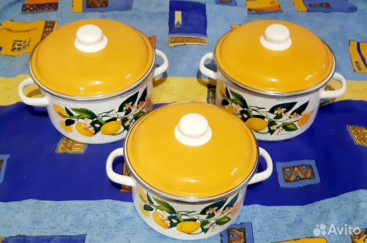 Новые кастрюли 5,5л и 4л