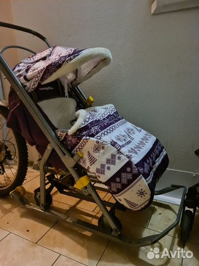 Санки-коляска Ника