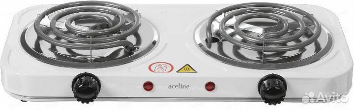 Плитка электрическая 2 конфорки новая