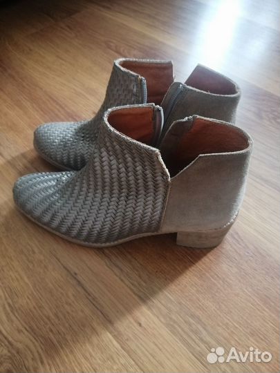 Ботинки женские 38 размер, нат. кожа