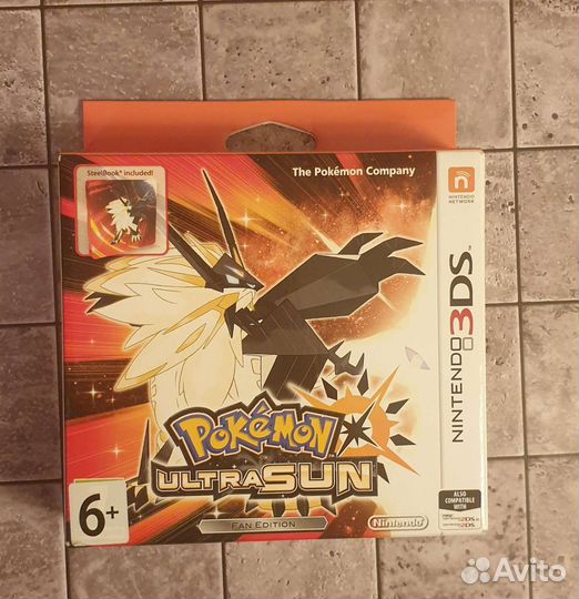 Pokemon ultra sun fan edition 3ds
