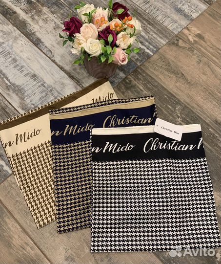 Шелковый платок Christian Mido 3 оттенка