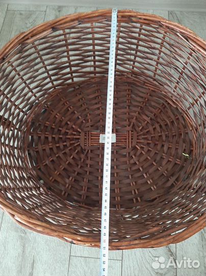 Корзина плетеная большая