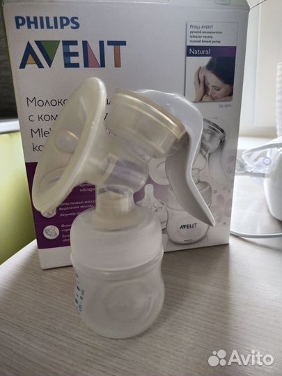 Молокоотсос avent ручной