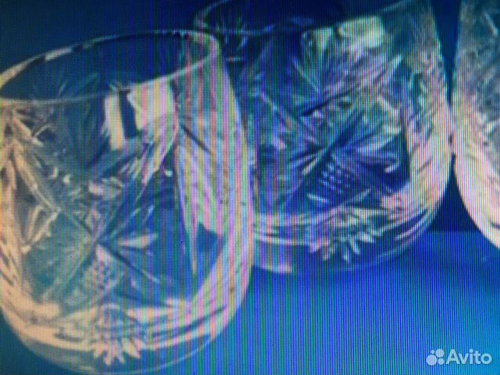 Стопки хрустальные непроливашки