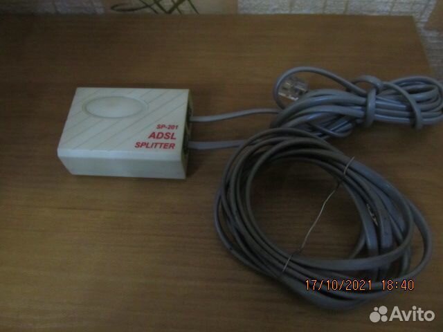 Adsl сплиттер (adsl splitter)